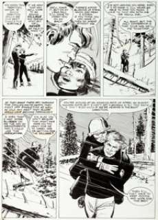 Neal Adams and Continuity Associates The Six Million Dollar Man Magazine #2 Page 36 Original Art (Charlton, - Available at Sunday Internet Comics Auction | Heritage