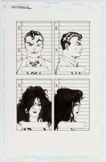 Tim Sale Batman: The Long Halloween Omnibus Edition Splash Page Original Art (DC Comics, 1998). Two tiers of - | Heritage