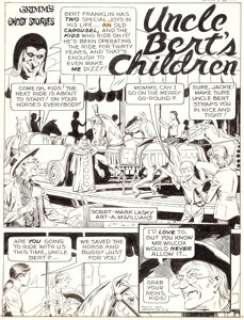 Al McWilliams Grimm’s Ghost Stories #58 Complete 6-Page Story Original Art (Whitman, 1982). In "Uncle - | Heritage