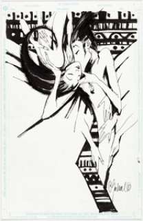Chris Bachalo Hunter: The Age of Magic #9 Cover Preliminary Original Art Group of 3 (DC/Vertigo, 2003). Chris - | Heritage