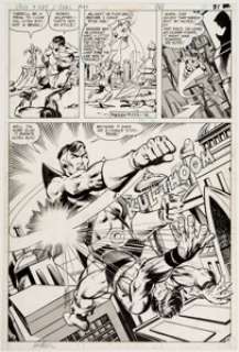 Jim Starlin and Joe Rubinstein (as Josef Rubinstein) Superboy and the Legion of Super-Heroes #239 Story Page 25 - | Heritage