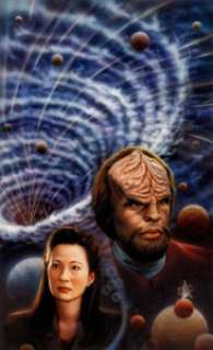 Keith Birdsong Star Trek: Deep Space Nine #19 "The Tempest" Paperback Novel Cover Painting Original - | Heritage