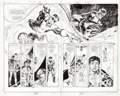 Brent Anderson and Bill Sienkiewicz Green Lantern • Legacy: The Last Will and Testament of Hal Jordan - | Heritage