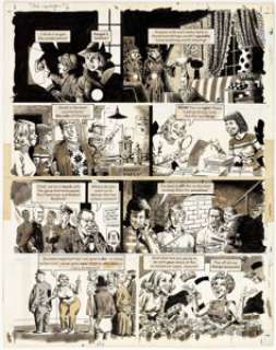 John Severin Cracked #138 Partial Story Original Art Group of 3 (Major Publications, 1976). Severin casts - | Heritage
