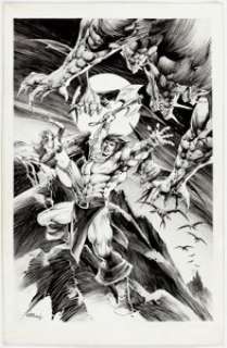 E.R. Cruz Conan the Barbarian Illustration (unpublished, 1993)... | Heritage