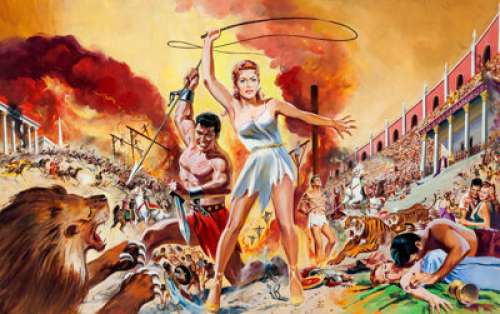 La Rivolta Degli Schiavi Italian Movie Poster Original Art and Poster (1960).... | Heritage