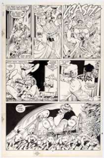 Alan Davis and Paul Neary Excalibur #4 Story Page 4 Original Art (Marvel, 1989).... | Heritage
