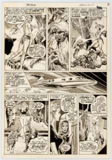 Tony DeZuniga Savage Tales #9 Page 51 Original Art (Marvel, 1975).... | Heritage