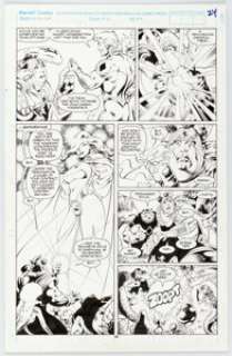 Alan Davis and Mark Farmer Excalibur #42 Story Page 18 Original Art (Marvel, 1991).... | Heritage
