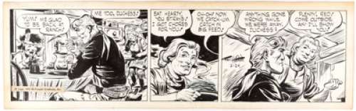 Fred Harman Red Ryder Daily Comic Strip Original Art dated 2-24-53 (McNaught Syndicate, 1953).... | Heritage