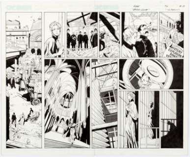 Butch Guice and Mike Perkins Ruse #2 Pages 18 and 19 Original Art (CrossGen, 2001).... | Heritage
