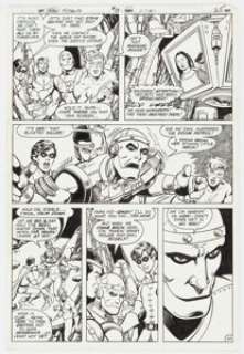 George Pérez and Romeo Tanghal The New Teen Titans #13 Page 22 Original Art (DC, 1981).... | Heritage