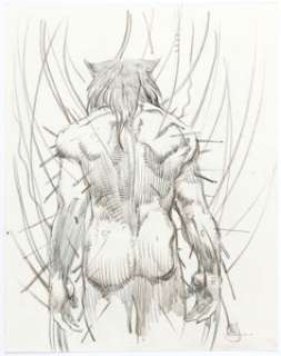 Barry Windsor-Smith - Weapon X Sketch Original Art (undated).... | Heritage