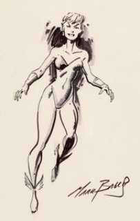Mark Bagley - Namorita Sketch Original Art (undated)....