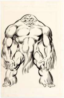 John Byrne and Joe Rubinstein Official Handbook of the Marvel Universe #9 Page 18 "Sasquatch" of Alpha Fligh... | Heritage