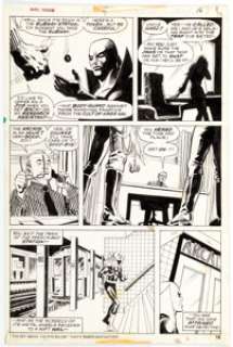  - Larry Hama and Dick Giordano Marvel Premiere #19 Story Page 10 Original Art (Marvel, 1974)....