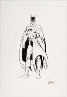 Jose Luis Garcia-Lopez - Batman DC Style Guide Illustration Original Art (DC, 1986).... | Heritage