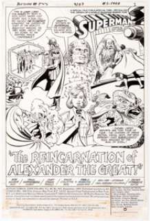 Curt Swan, Vince Colletta, and Pablo Marcos Action Comics #547 Story Page 11 Original Art (DC, 1983).... | Heritage