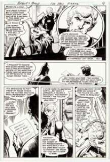 Jim Aparo Brave and the Bold #170 Story Page 7 Batman and Nemesis Original Art (DC, 1981).... | Heritage