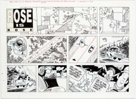 Pat Brady Rose is Rose Sunday Comic Strip Original Art dated 10-20 (United Features Syndicate, 1996).... | Heritage