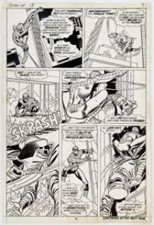 Gil Kane and Frank Giacoia Marvel Team-up #13 Story Page 9 Original Art (Marvel, 1973).... | Heritage