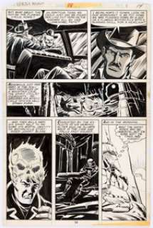 Don Perlin Ghost Rider #38 Story Page 8 Original Art (Marvel, 1979).... | Heritage