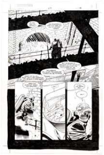  - Lee Weeks and Joe Rubinstein Detective Comics # 679 Story Page 18 Original Art (DC Comics, 1994)....