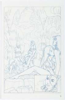  - Rebekah Isaacs Hack Slash The Series #9 Splash Page 7 Original Art (Devil‘s Due, 2008)....