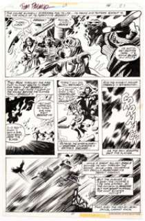 Gene Colan and Tom Palmer Tomb of Dracula #63 Story Page 27 Original Art (Marvel, 1978) ... | Heritage
