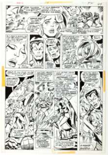  - Jim Craig and Pablo Marcos What If? #1 Story Page 32 Fantastic Four Original Art (Marvel, 1976)....
