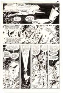 George Pérez and Romeo Tanghal New Teen Titans #30 Story Page 10 Robin and Starfire Original Art (DC, 1983).... | Heritage