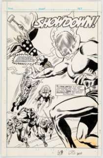 Howard Bender Super Spider-Man #236 Splash Page 1 Original Art (Marvel UK, 1977).... | Heritage