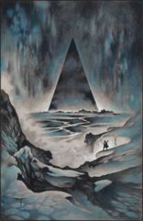 Stephen Fabian The Dream of X : "The Lesser Redoubt" Painting Original Art (Donald M. Grant, 1977). ... | Heritage