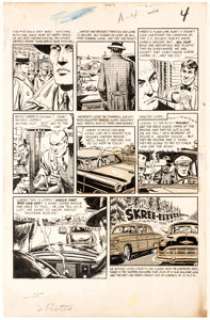 John Severin Two-Fisted Tales #37 Story Page 4 Original Art (EC Comics, 1954).... | Heritage