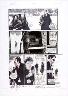 Dave McKean Hellblazer #27 Story Page 7 Original Art (DC, 1990)....