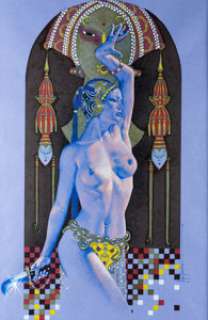 José "Pepe" Gonzalez "India" Pin-Up Painting Original Art (2000). ... | Heritage