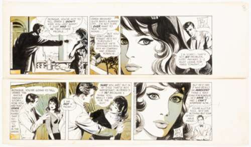 Ken Bald Judd Saxon Daily Comic Strip Original Art Group of 2 (King Features Syndicate, 1960). Unusual - | Heritage