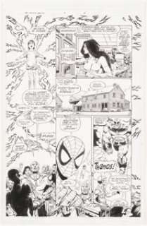 Jim Starlin and Al Milgrom Infinity Abyss #6 Story Page 6 Original Art (Marvel Comics, 2002). Spider-Man, Warlock, - | Heritage