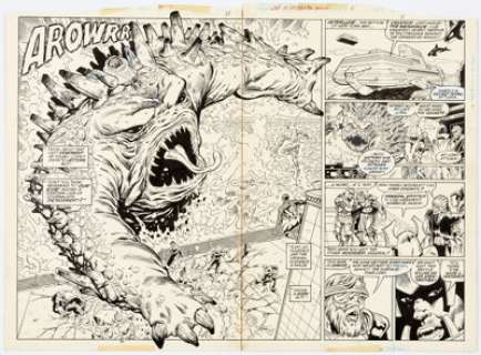 Javier Salares and Randy Emberlin Web of Spider-Man Annual #5 Story Pages 10 & 11 Original Art (Marvel, 1989) - | Heritage