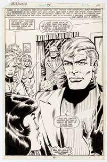 Herb Trimpe and Steve Mitchell Defenders #74 Splash Page 7 Valkyrie Original Art (Marvel, 1979). Valkyrie, Clea, - | Heritage