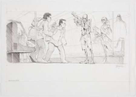 Thom Enriquez | Ghostbusters II Concept Illustrations Original Art Group of 4 (Columbia, 1989). | Heritage