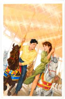 Richard Williams | If I Ask You To Stay, Would You Stay? Paperback Book Cover Painting Original Art (Lippincott, Williams & Wilkins, 1984). | Heritage