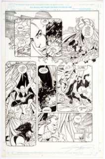 George Perez and Arne Starr - Sachs & Violens #4 Story Page 22 Original Art (Marvel, 1994).