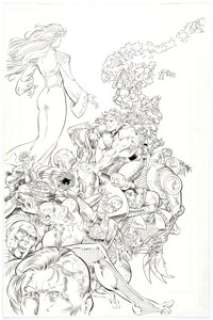 Jean-Claude St. Aubin - Magnus: Robot Fighter #57 Splash Page 15 Original Art (Valiant, 1995).