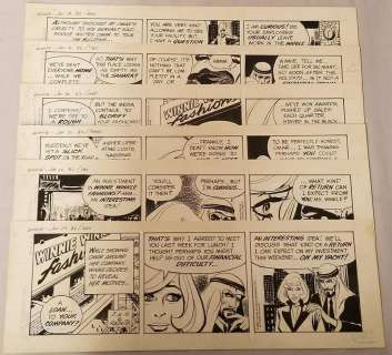 Joe Kubert. Winnie Winkle. Lot of (6) Dailies. | Weiss Auctions