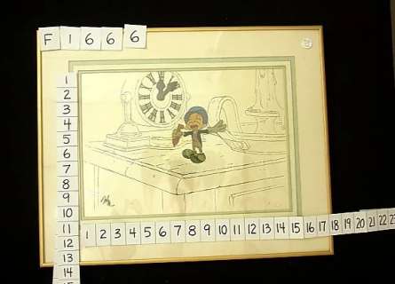 115: Original Hand Painted Walt Disney Animation Cel Ji | Hess Fine Auctions