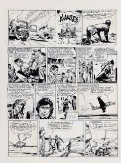 Jijé | Tanguy et Laverdure, planches n°11 et 12… | AZ auction