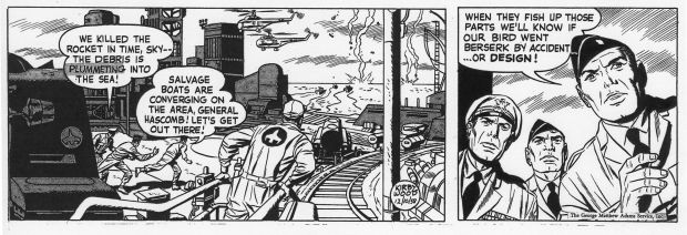 Jack Kirby - JACK KIRBY / WALLY WOOD 1958 SKYMASTERS DAILY