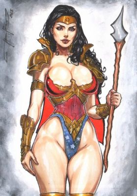 WONDER WOMAN 1 8X11 ORIGINAL PAGE BY JEFERSON LIMA ST3 | eBay US (Buy It Now)