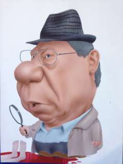 Retera, Mark | Original caricature of Piet RÃ¶mer alias de Cock  - Published in Panorama | Catawiki